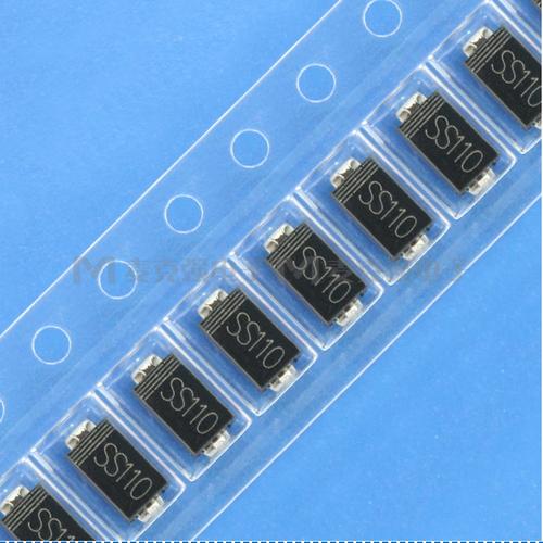 smd贴片肖特基二极管ss110 sma do